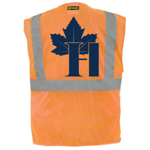Hillenmeyer Safety Vests With Badge Pocket