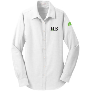 HLS Ladies Port Authority SuperPro Oxford Shirt - L658