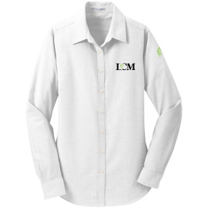 LCM Ladies Port Authority SuperPro Oxford Shirt - L658
