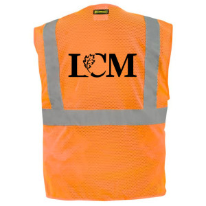 LCM Safety Vests With Badge Pocket