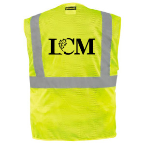 LCM Safety Vests No Badge Pocket