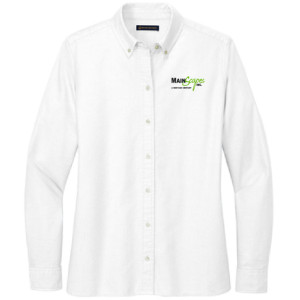Mainscapes - Womens Brooks Brothers® Women’s Casual Oxford Cloth Shirt - BB18005