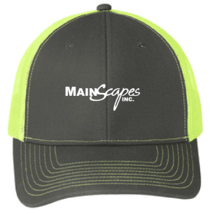 MainScapes Port Authority® Snapback Trucker Cap - C112