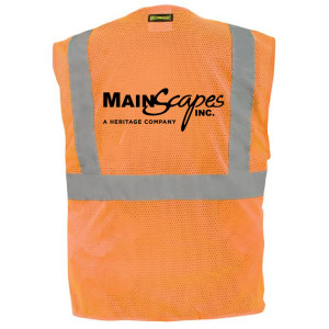 MainScapes Safety Vests With Badge Pocket