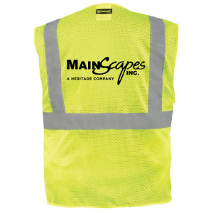 MainScapes Safety Vests No Badge Pocket