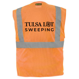 TLS Safety Vests With Badge Pocket