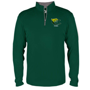 B2102 YOUTH 1/4 Zip Dk Green