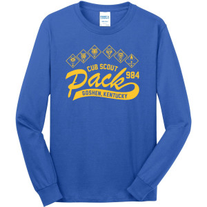 Port & Company® Long Sleeve Core Cotton Tee - PC54LS
