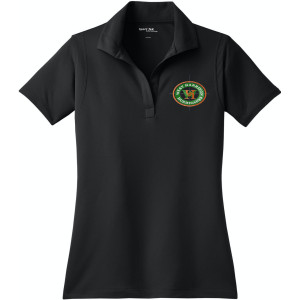 Ladies Drifit Polo with Circle logo