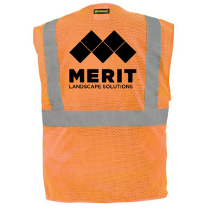 Merit Safety Vests With Badge Pocket