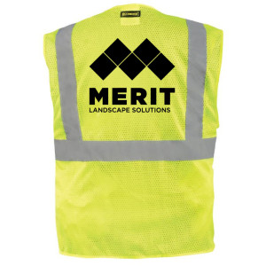 Merit Safety Vests No Badge Pocket