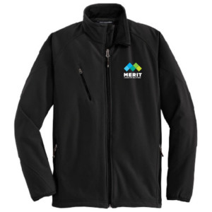 Merit Port Authority Textured Soft Shell Jacket - J705