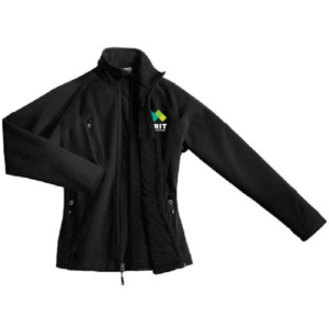 Merit Port Authority Ladies Textured Soft Shell Jacket - L705