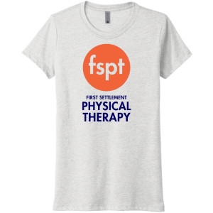 FSPT SCREENPRINT on LADIES TRIBLEND short sleeve tshirt