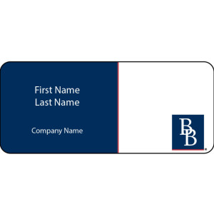 B&B - Name Badges with Magnetic Holder