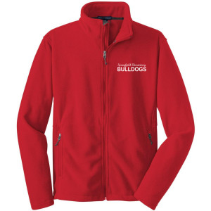 Y217 Red Fleece Zip YOUTH