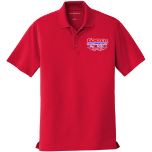 K110 Polyester Dri-fit Polo Red or Black