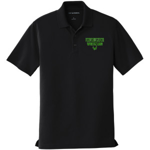 K110 Black Dri-fit Polo