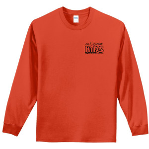 Port & Company® Long Sleeve Essential Tee – PC61LS (Black Logo)