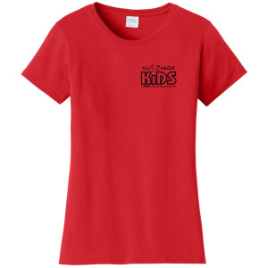 Port & Company® Ladies Fan Favorite™ Tee – LPC450 (Black Logo)