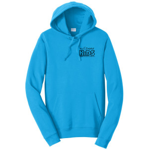 Port & Company® Fan Favorite™ Fleece Pullover Hooded Sweatshirt – PC850H (Black Logo)