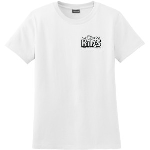 Hanes® – Ladies Perfect-T Cotton T-Shirt - SL04 (Black Logo)