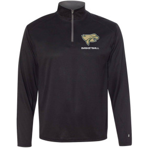 BG410200 Black 1/4 Zip Pullover