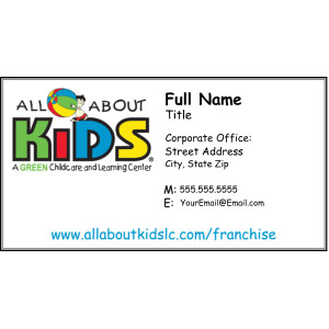 All About Kids Corporate - Business Card