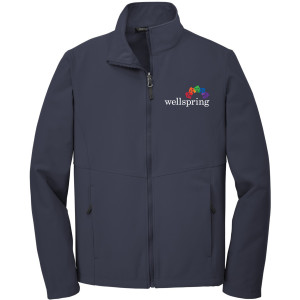 Port Authority ® Collective Soft Shell Jacket - J901 (White Rainbow Logo)