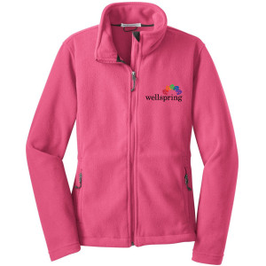Port Authority® Ladies Value Fleece Jacket - L217 (Black Rainbow Logo)