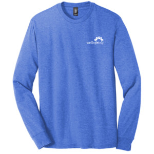 District ® Perfect Tri ® Long Sleeve Tee - DM132 (White Logo)