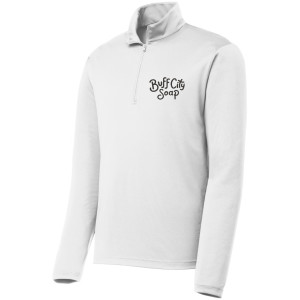 Sport-Tek® PosiCharge® Competitor™ 1/4-Zip Pullover - ST357 (Charcoal Logo)