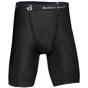 460700 ADULT Black Compression Shorts