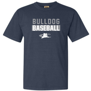 Bulldog Baseball Comfort Color