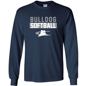 Bulldog Softball Gildan Long Sleeve