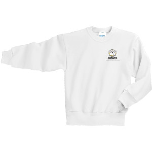 PC90Y White CURE Sweatshirt YOUTH