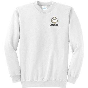 PC78 White CURE Sweatshirt ADULT