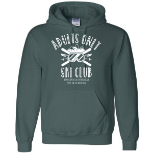 Adult Ski Club Hoodie