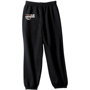 Clay Crushers - Port & Company® - Essential Fleece Sweatpant with Pockets - PC90P (White Logo) DTF