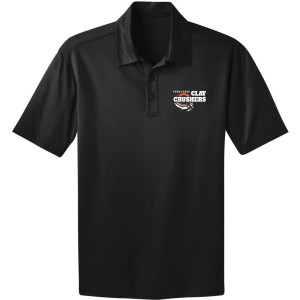 Clay Crushers - Port Authority® Silk Touch™ Performance Polo - K540 (White Logo) DTF