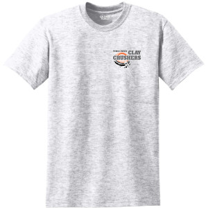 Clay Crushers - Gildan® – DryBlend® 50 Cotton/50 Poly T-Shirt - 8000 (Outlined Logo) DTF