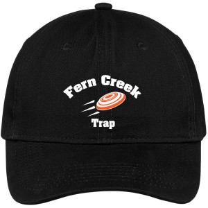 Fern Creek Trap – Port & Company® - Brushed Twill Low Profile Cap - CP77 (White Logo) Embroidery