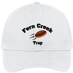 Fern Creek Trap – Port & Company® - Brushed Twill Low Profile Cap - CP77 (Black Logo) Embroidery