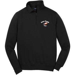Fern Creek Trap – Sport-Tek® 1/4-Zip Sweatshirt - ST253 (White Logo) Embroidery