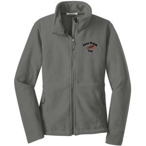 Fern Creek Trap – Port Authority® Ladies Value Fleece Jacket - L217 (Black Logo) Embroidery
