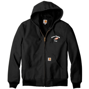 Fern Creek Trap – Carhartt ® Thermal-Lined Duck Active Jac - CTJ131 (White Logo) Embroidery