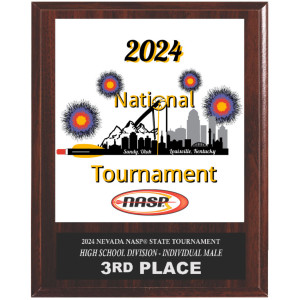 2024 NASP® Nationals 8 X 10 Plaque