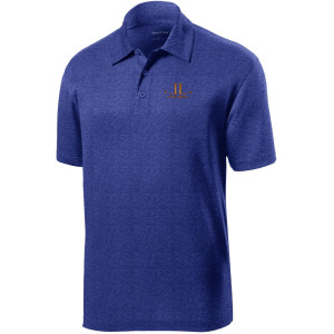 LL CREST on ADULT Hthr. Polo