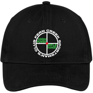 Fern Creek High Power Rifle Range -Port & Company® - Brushed Twill Low Profile Cap - CP77 (White Logo) Embroidery