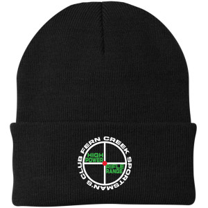 Fern Creek High Power Rifle Range - Port & Company® - Knit Cap - CP90 (White Logo) Embroidery